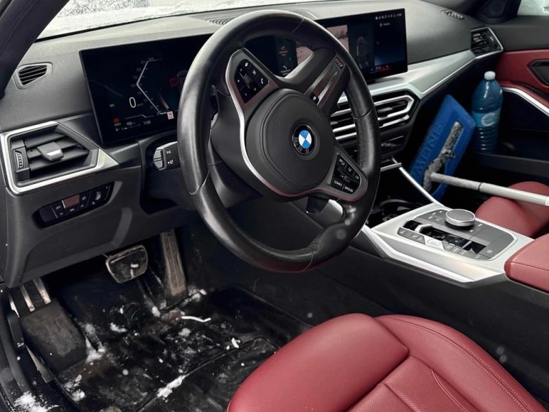 BMW 330  xDrive * CARFAX * MSPORT ПАКЕТ* ЧЕРВЕН ИНТЕРИОР, снимка 5 - Автомобили и джипове - 53397440