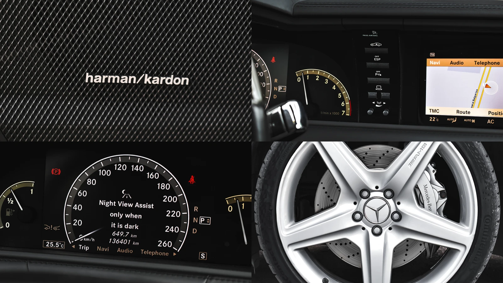 Mercedes-Benz CL 600 V12 5G-TRONIC, снимка 17 - Автомобили и джипове - 55146619