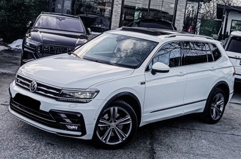 VW Tiguan Allspace 2.0TDI R-LINE 4-MOTION 6+ 1 ПАНОРАМА , снимка 2 - Автомобили и джипове - 48815977