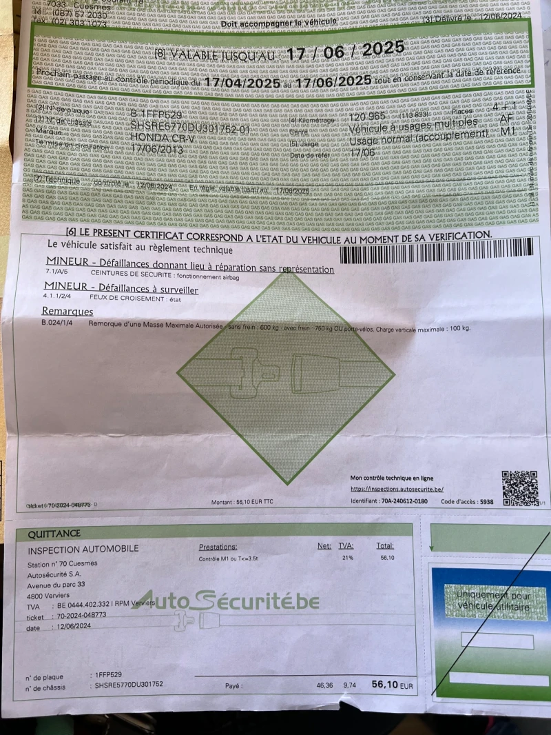 Honda Cr-v 2.0V TEC Лизинг през Уникредит по365 лв на месец, снимка 16 - Автомобили и джипове - 49570261