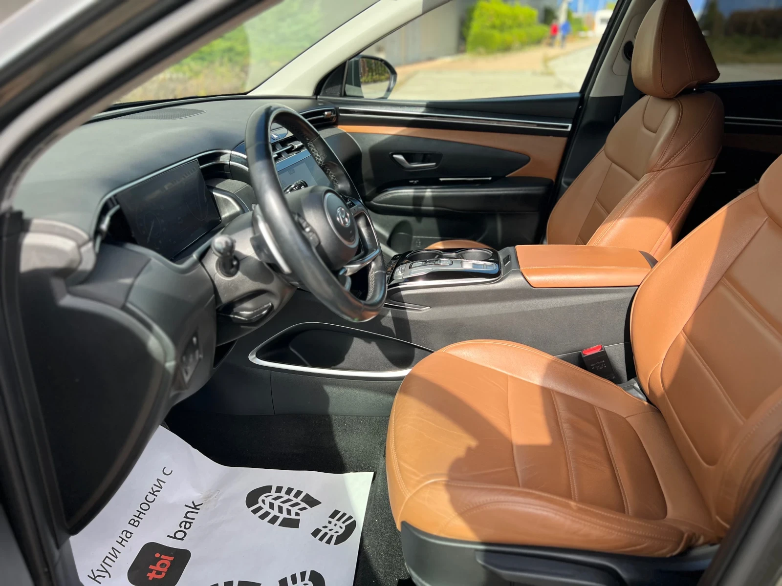 Hyundai Tucson 1.6T-GDI-Hybryd-Exellenc-Лизинг през Уникредит по  - изображение 9