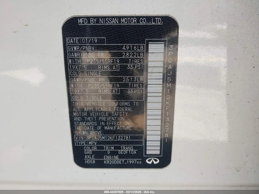 Infiniti QX50 2.0l Luxe, снимка 9 - Автомобили и джипове - 54141507