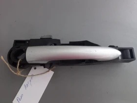 Дръжка врата външна предна лява Рено Лагуна (сива)