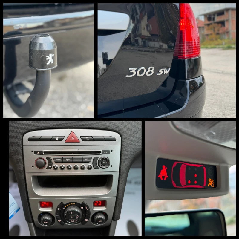 Peugeot 308 1, 6HDI 110k.c., снимка 16 - Автомобили и джипове - 52190023