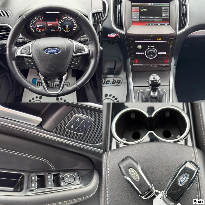 Ford S-Max 2.0TDCi150кс EURO6B, снимка 17 - Автомобили и джипове - 53364151