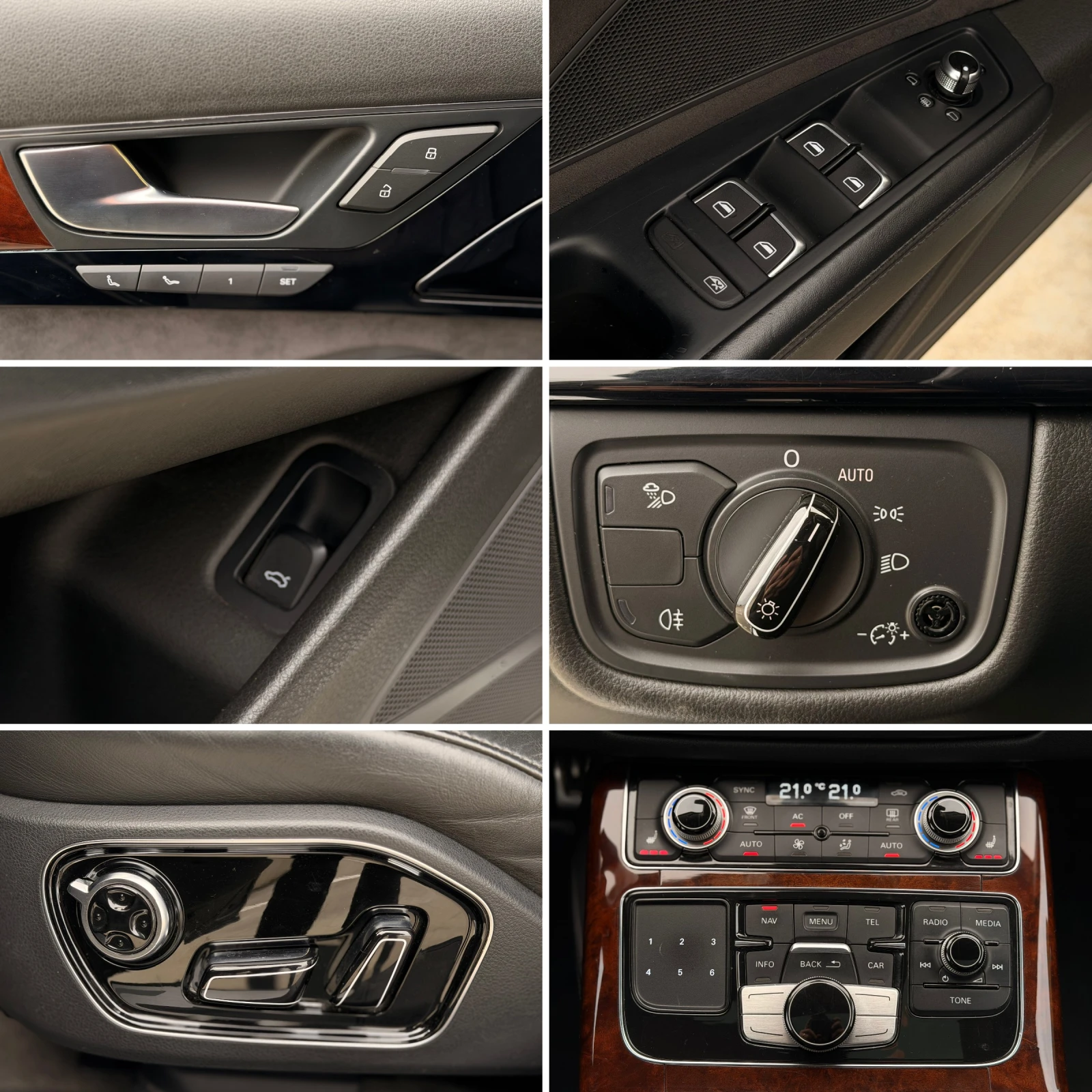 Audi A8 - Long - Matrix - Rotor - Navi - Keyless - | Mobile.bg � ����������� 12