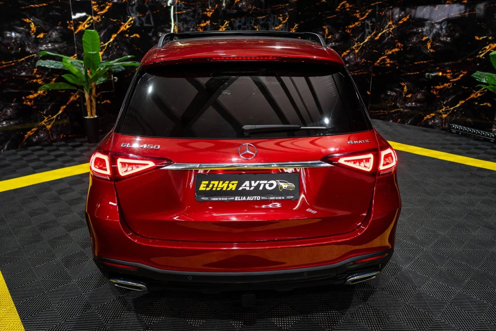 Mercedes-Benz GLE 450 I 4MATIC FULL AMG LINE LED ПАНО BURM ЛИЗИНГ 100%, снимка 8 - Автомобили и джипове - 55085419