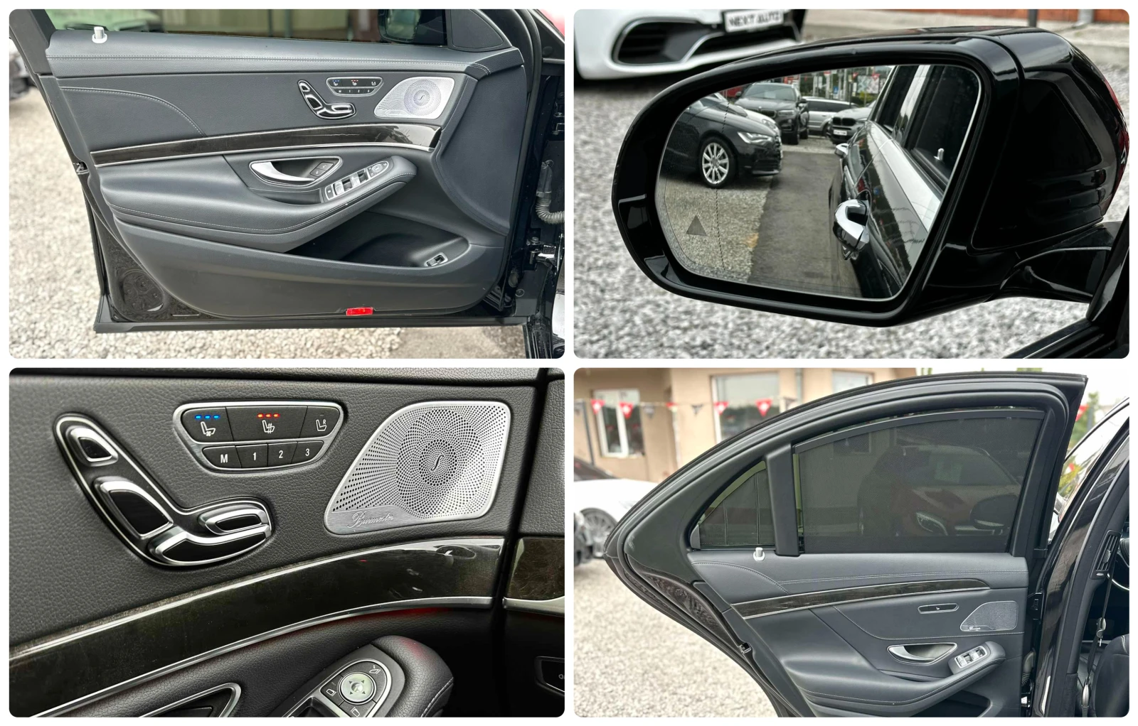 Mercedes-Benz S 350 D 258HP 4MATIC HUD PANO BURMESTER 360'CAM, снимка 14 - Автомобили и джипове - 56223153