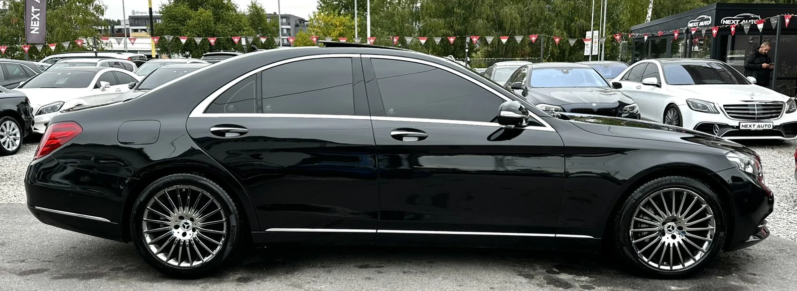 Mercedes-Benz S 350 D 258HP 4MATIC HUD PANO BURMESTER 360'CAM, снимка 4 - Автомобили и джипове - 56223153
