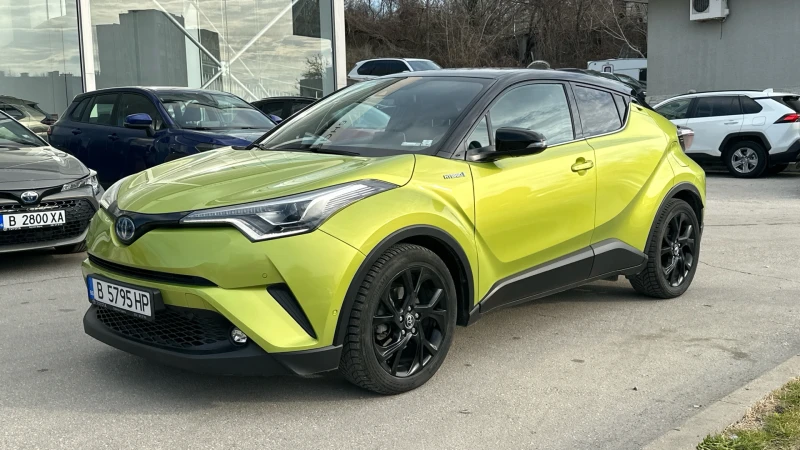 Toyota C-HR Neon Lime, снимка 1 - Автомобили и джипове - 48250022