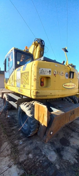 Багер Komatsu PW160-7, снимка 2 - Индустриална техника - 48982770