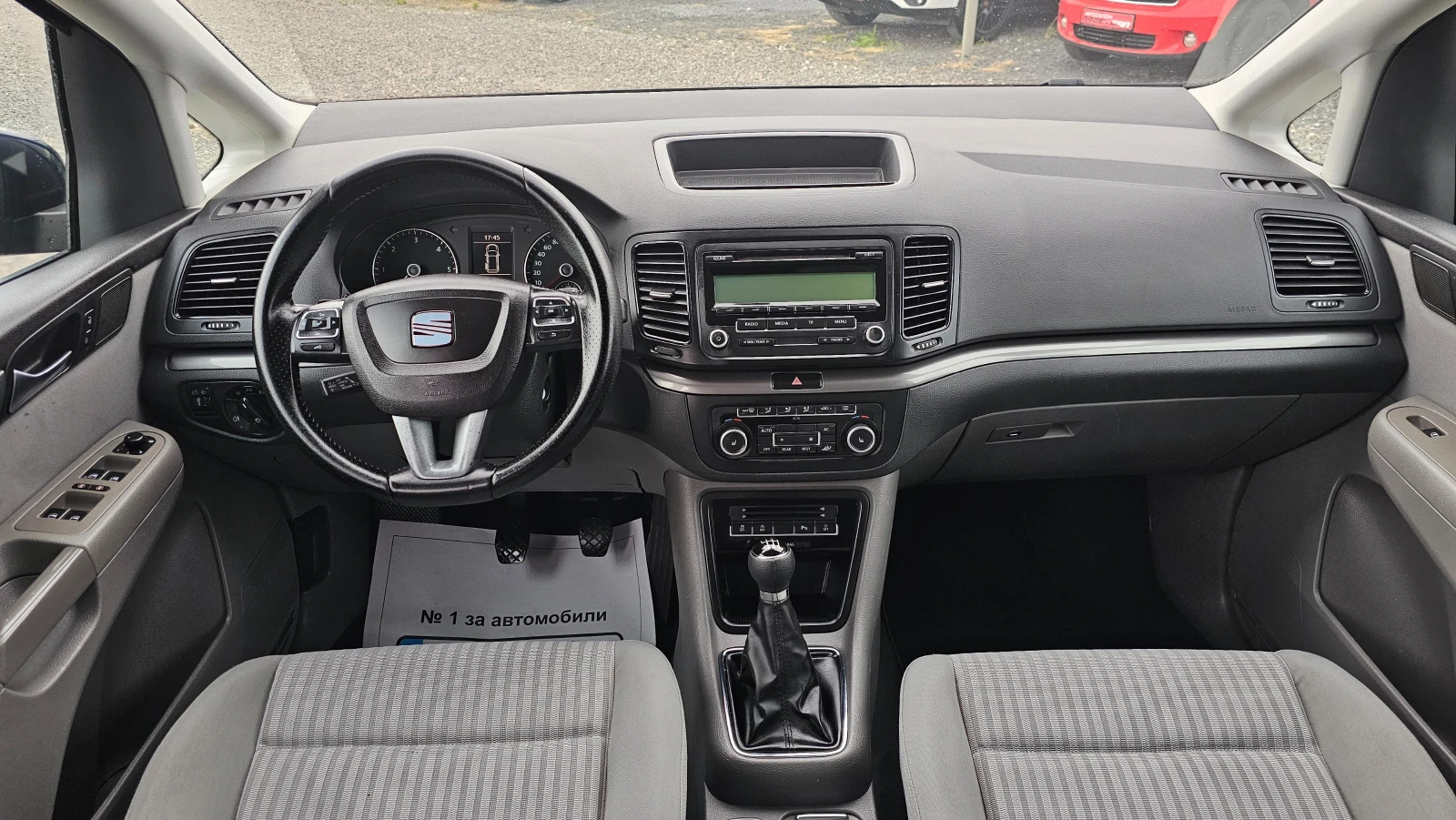 Seat Alhambra 2.0TDI 6ск 7местен, снимка 12 - Автомобили и джипове - 55151887
