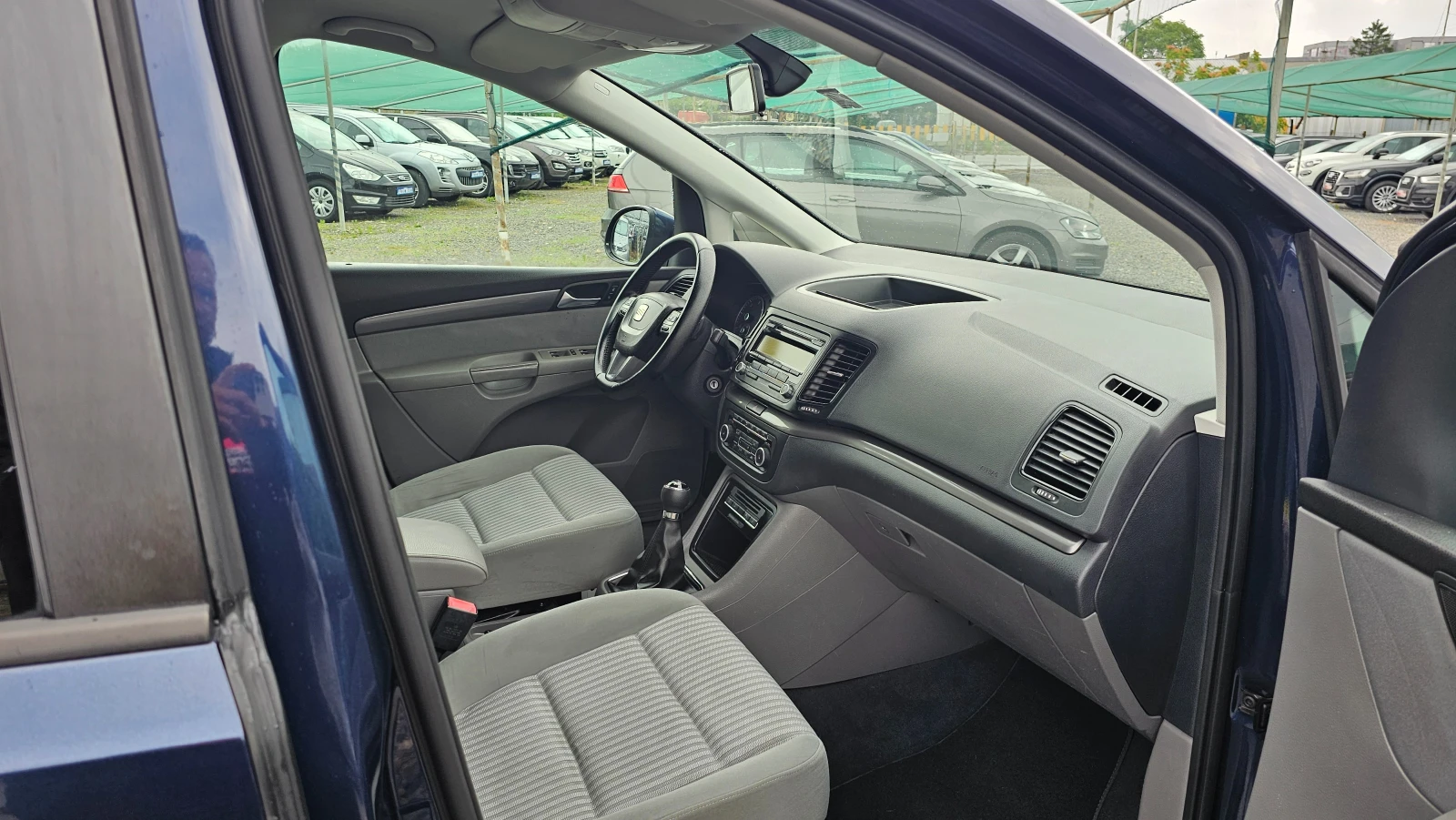 Seat Alhambra 2.0TDI 6ск 7местен, снимка 13 - Автомобили и джипове - 55151887