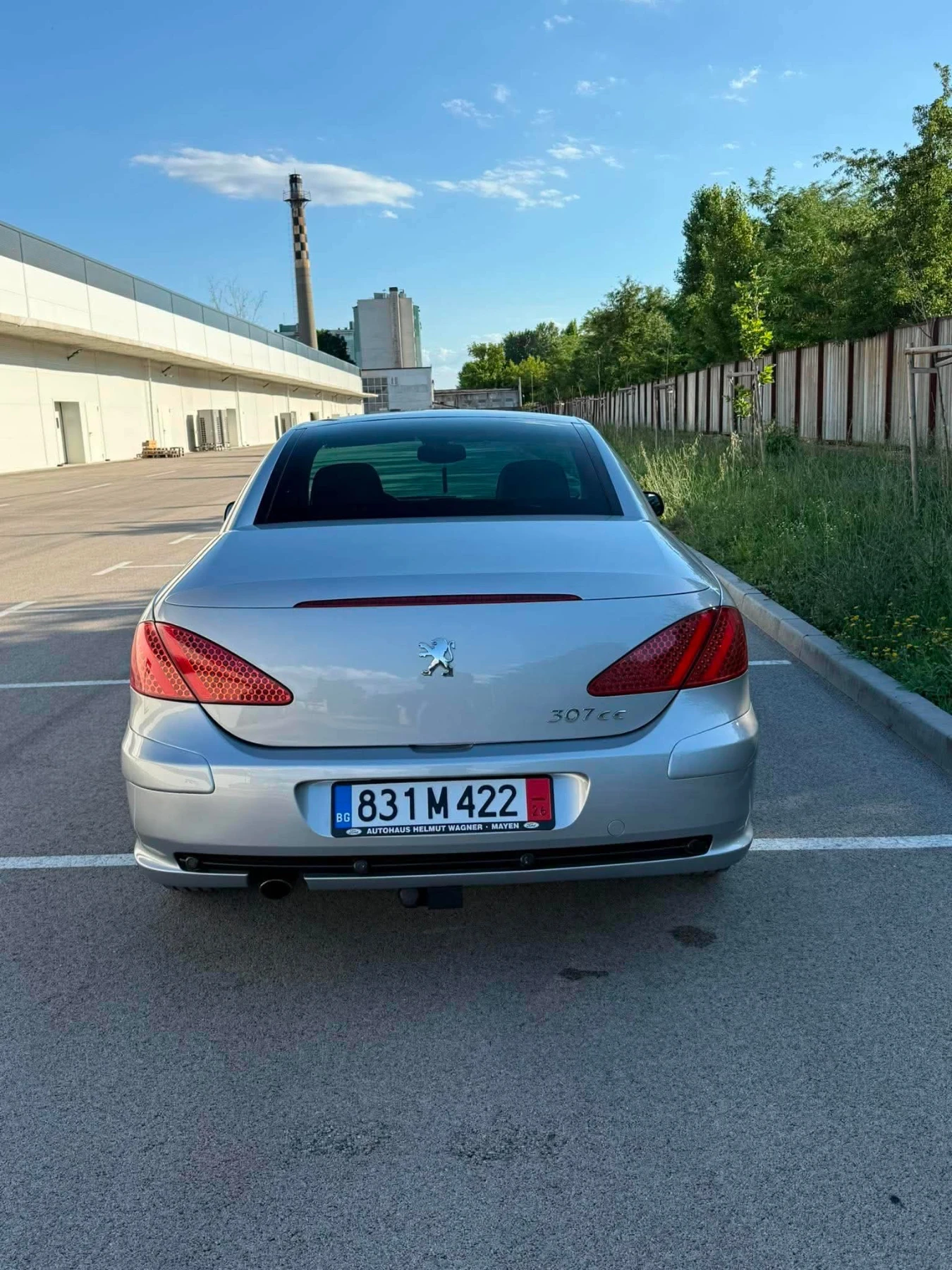 Peugeot 307 Кабрио, снимка 3 - Автомобили и джипове - 55652582