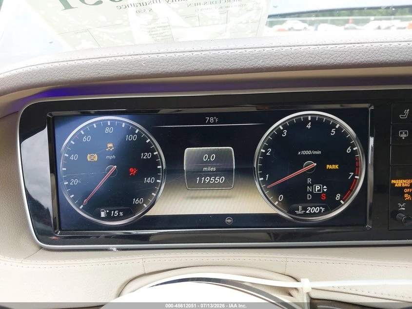 Mercedes-Benz S 550 AMG* BURMESTER* ПОДГРЕВ* ОБДУХВАНЕ* 360* ПАНО* , снимка 7 - Автомобили и джипове - 56197106