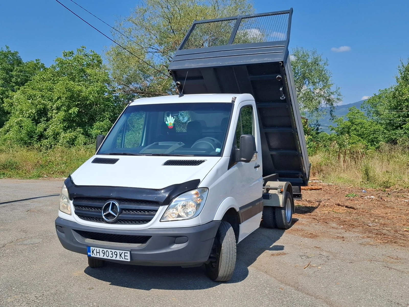 Mercedes-Benz Sprinter 411 самосвал с климатик
