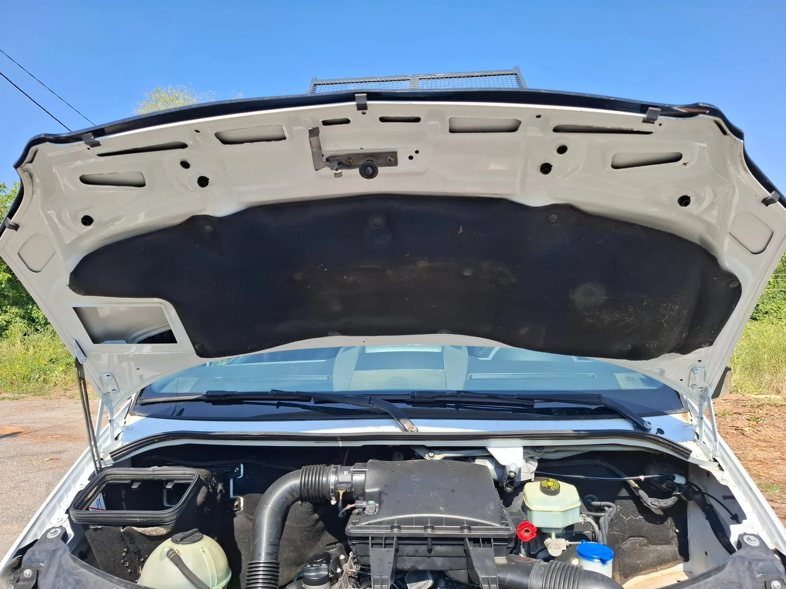 Mercedes-Benz Sprinter 411 самосвал с климатик, снимка 9 - Бусове и автобуси - 55606995