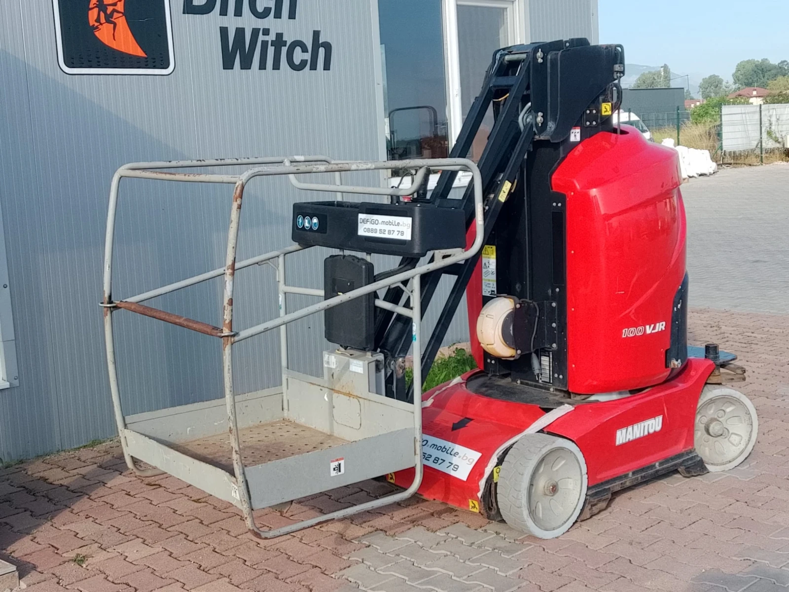 Автовишка Друга марка Manitou VJR100 Налична, снимка 5 - Индустриална техника - 54795633