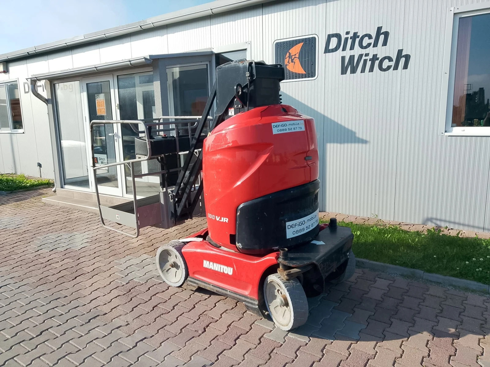 Автовишка Друга марка Manitou VJR100 Налична, снимка 4 - Индустриална техника - 54795633