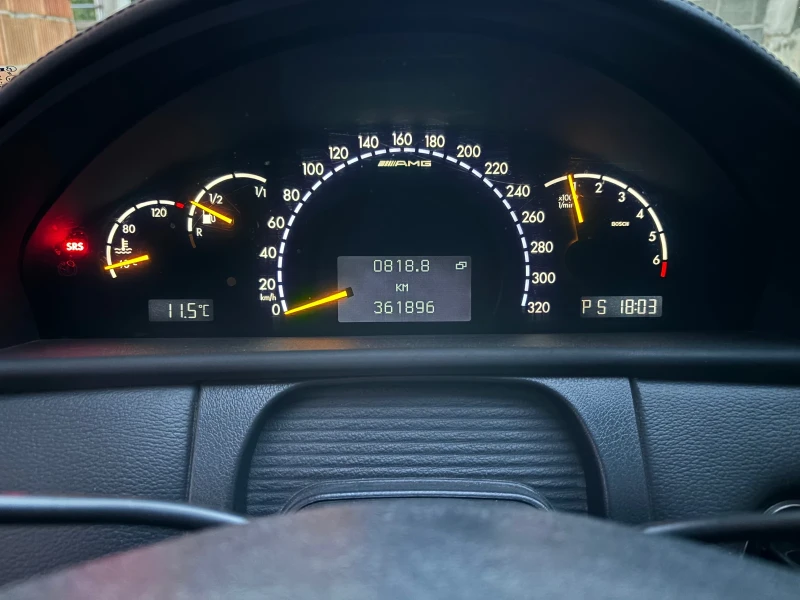 Mercedes-Benz CL 55 AMG, снимка 9 - Автомобили и джипове - 52461696