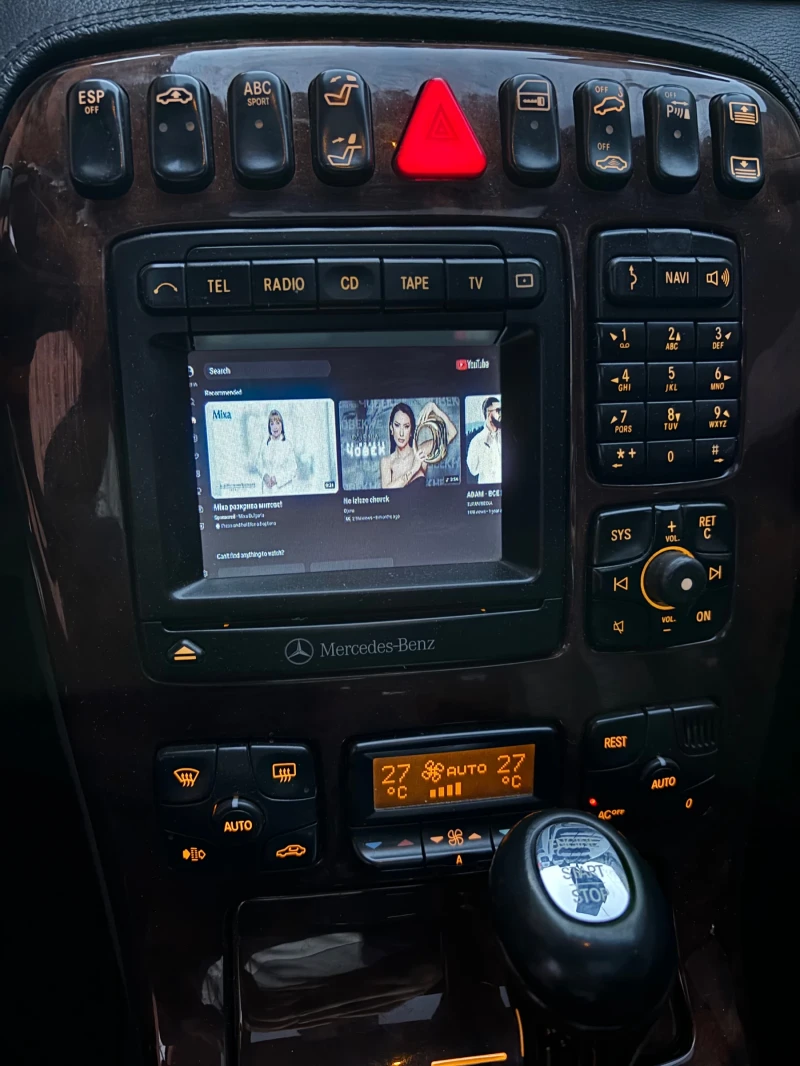 Mercedes-Benz CL 55 AMG, снимка 10 - Автомобили и джипове - 52461696