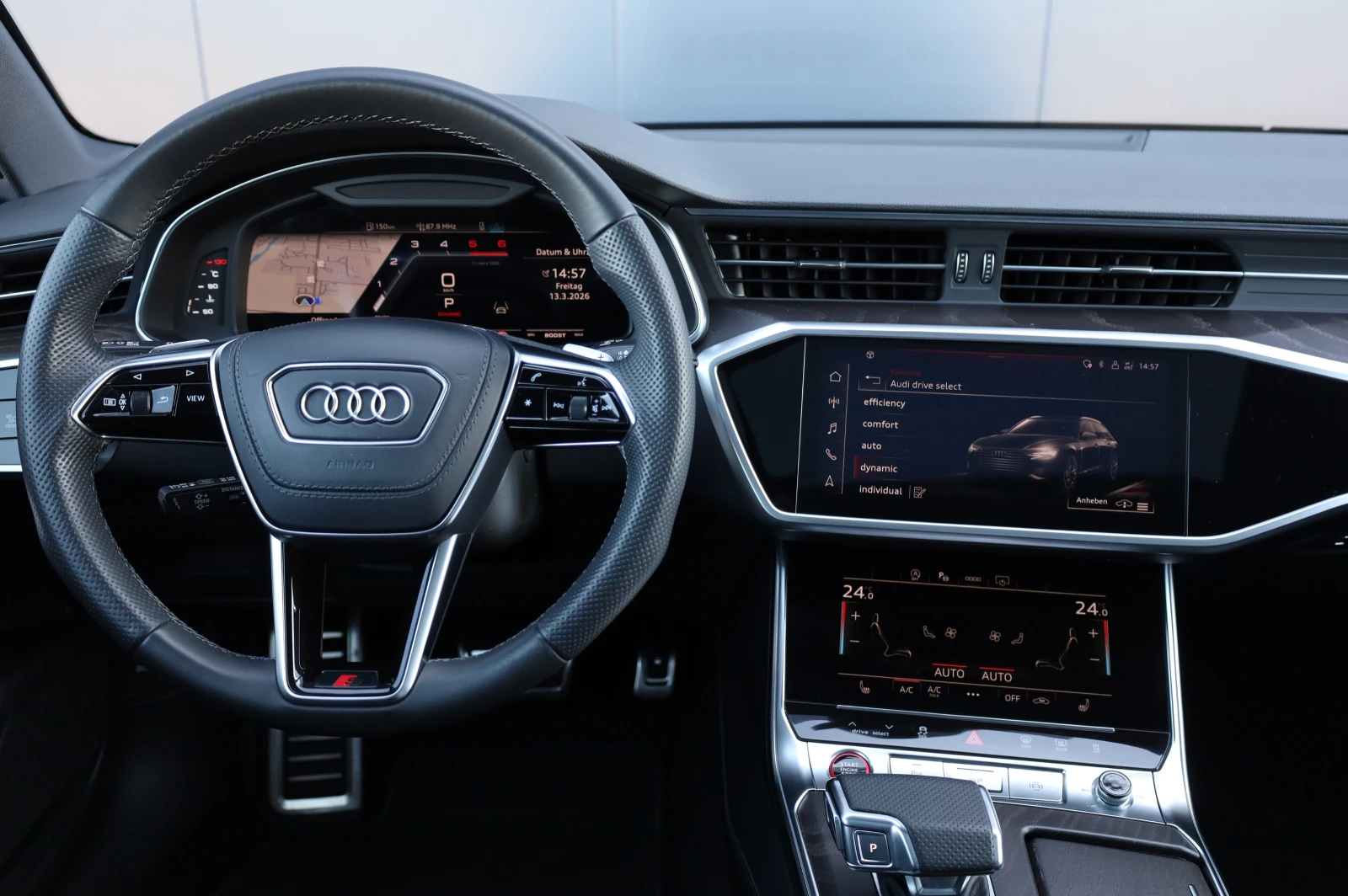 Audi S6 AUDI EXCLUSIVE* HD MATRIX LIGHTS* B&O* PANO* 360* , снимка 10 - Автомобили и джипове - 53835458