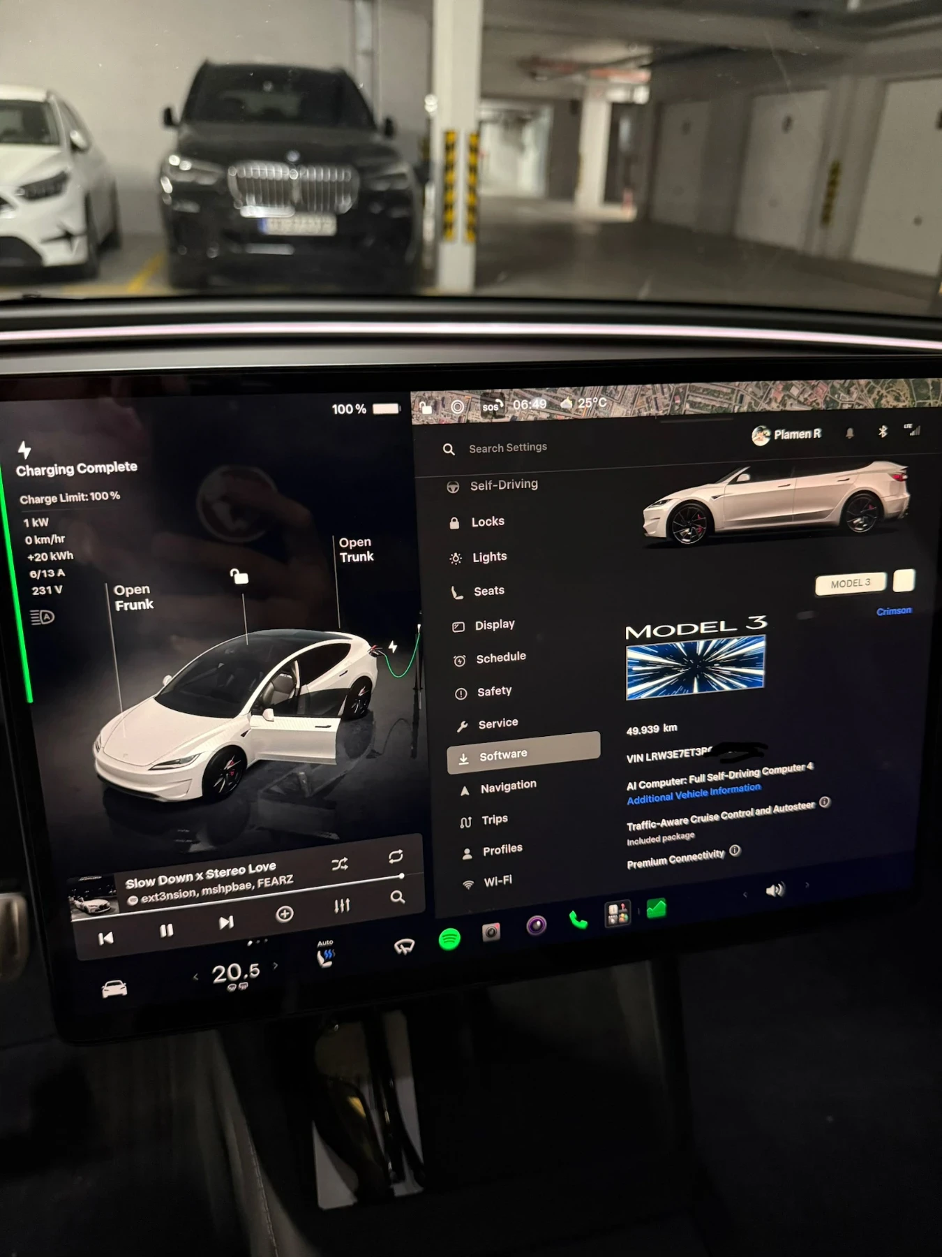 Tesla Model 3 Highland Performance, снимка 10 - Автомобили и джипове - 55664778