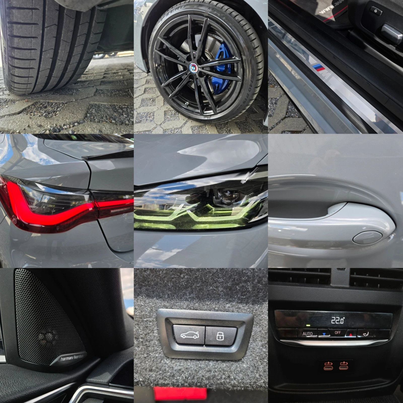 BMW 440 3.0i-374кс= M sport= DIGITAL= DISTR= H&K= HUD, снимка 16 - Автомобили и джипове - 56133791