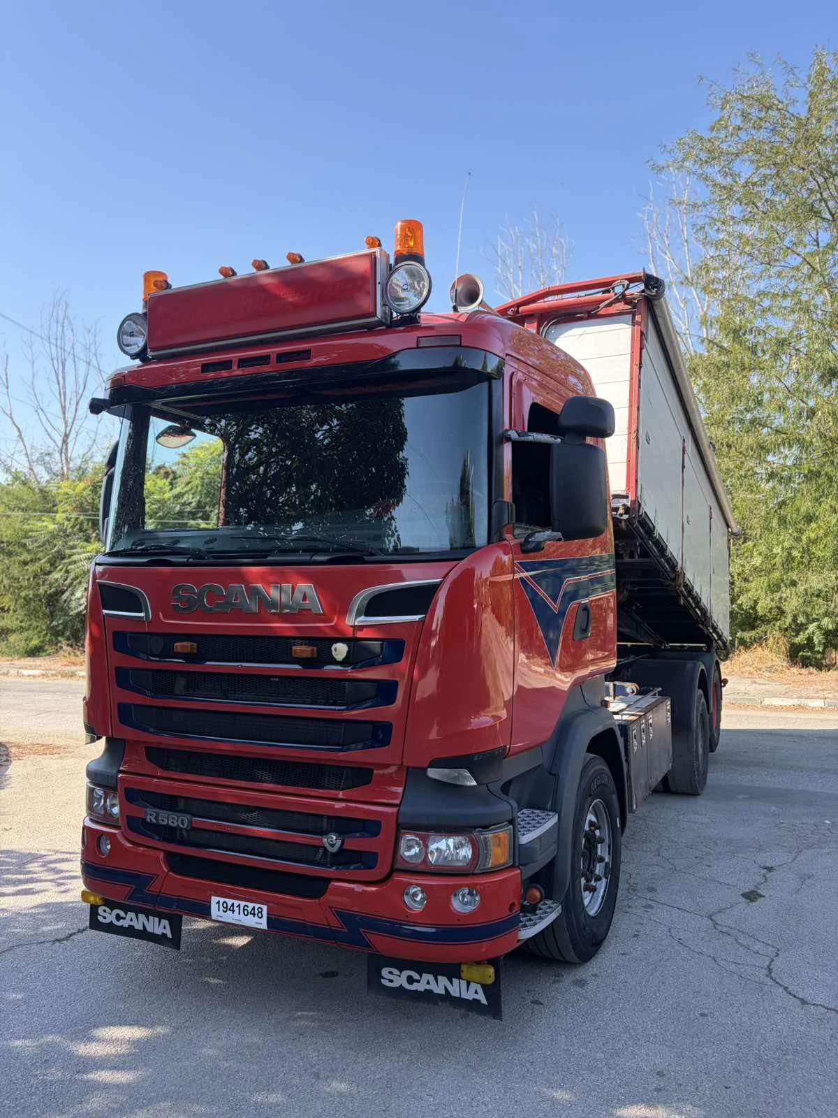 Scania R 560 Зърновоз