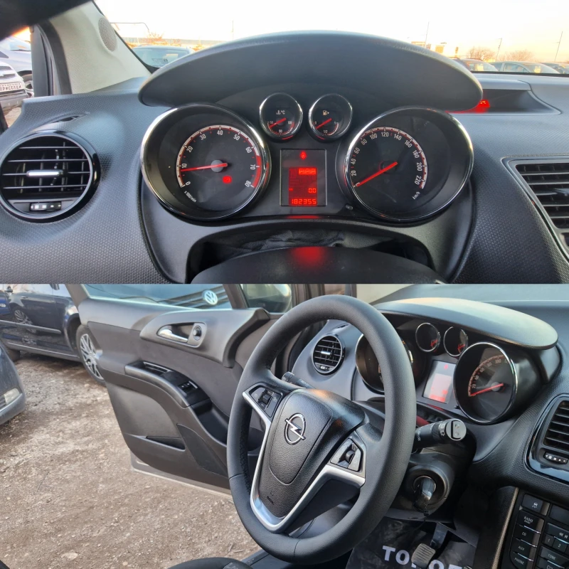 Opel Meriva 1.4 БЕНЗИН, снимка 14 - Автомобили и джипове - 48874160