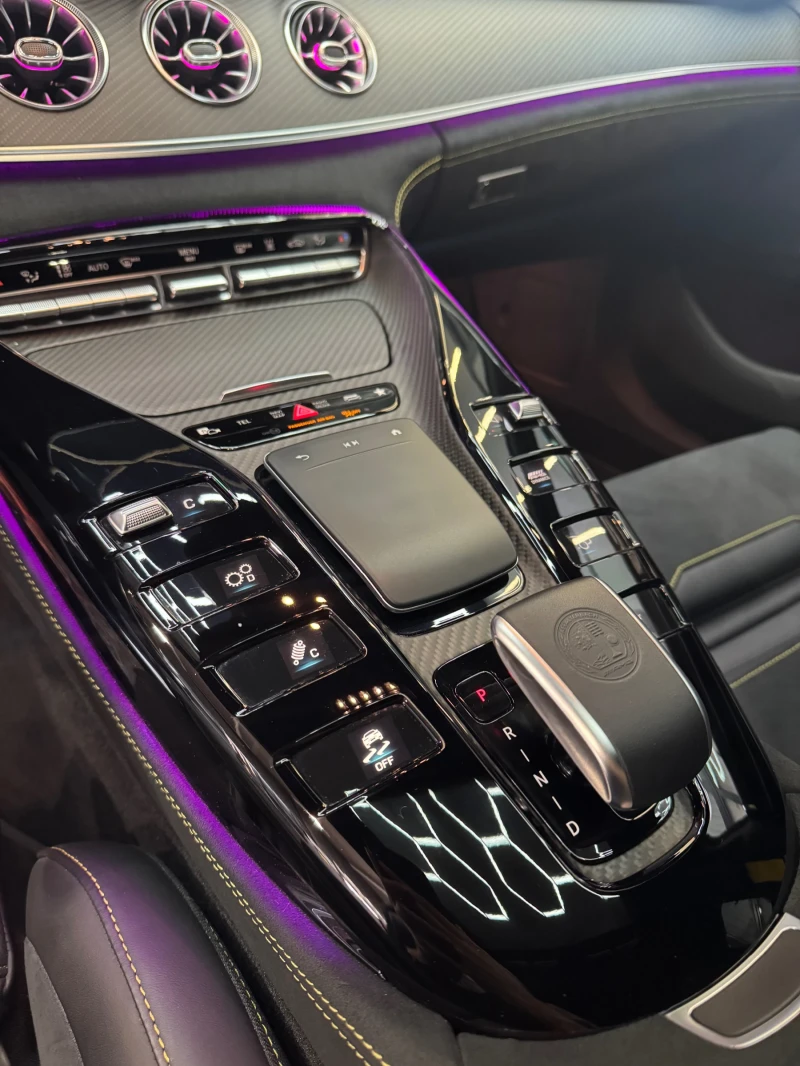Mercedes-Benz AMG GT 63 S E 4 MATIC+ * FULL Екстри* BURMESTER* HEAD UP , снимка 9 - Автомобили и джипове - 52278351