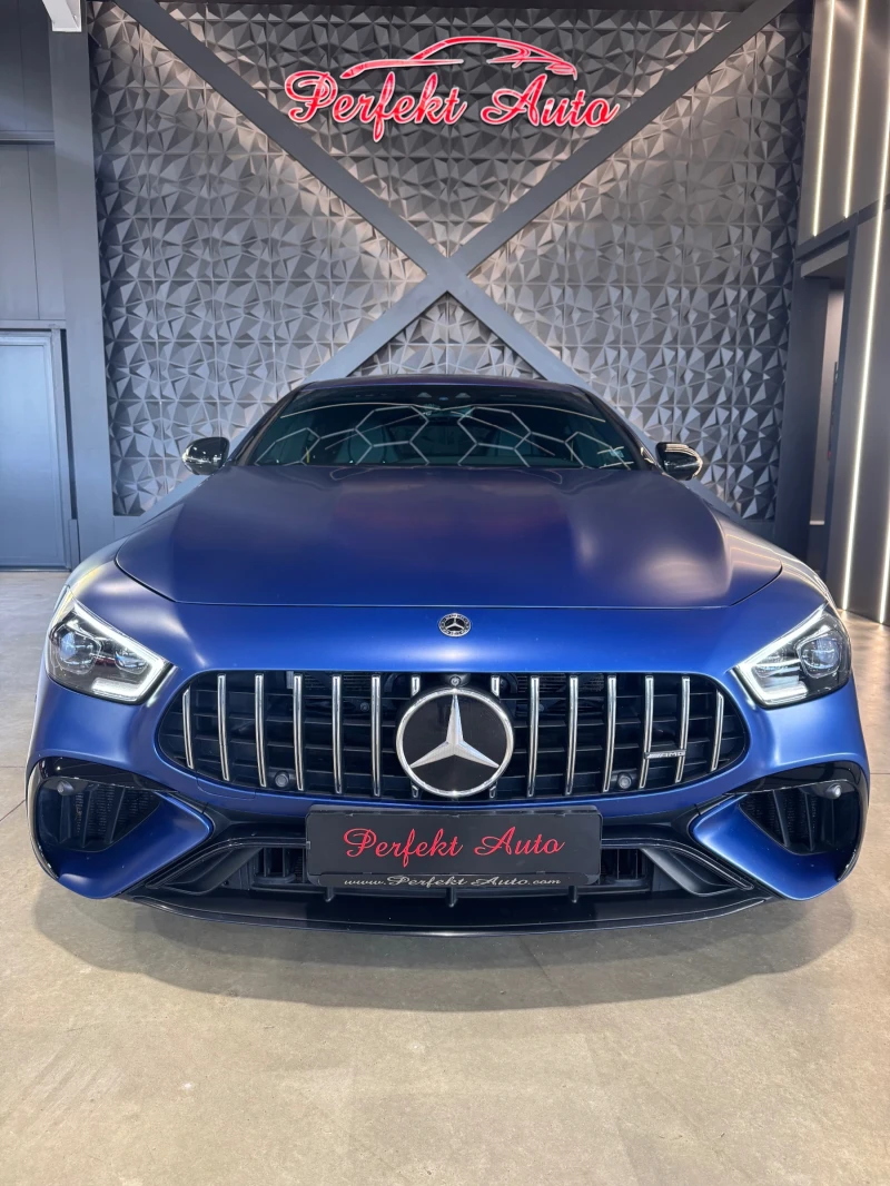 Mercedes-Benz AMG GT 63 S E 4 MATIC+ * FULL Екстри* BURMESTER* HEAD UP , снимка 2 - Автомобили и джипове - 52278351