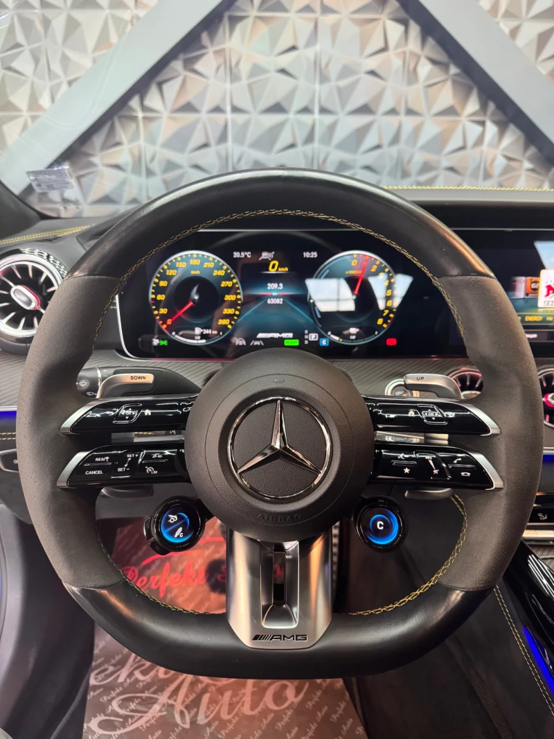 Mercedes-Benz AMG GT 63 S E 4 MATIC+ * FULL Екстри* BURMESTER* HEAD UP , снимка 11 - Автомобили и джипове - 52278351