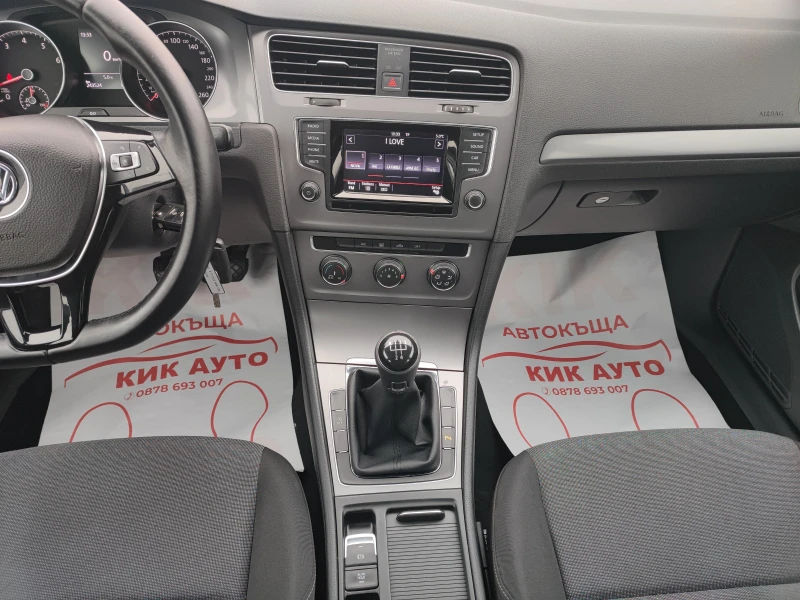 VW Golf 1.2TSI-86ks-ПАРКТРОНИК, снимка 15 - Автомобили и джипове - 52562923