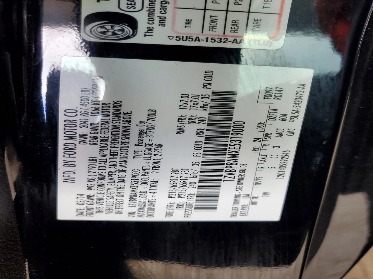 Ford Mustang 3.7l, снимка 12 - Автомобили и джипове - 54002321