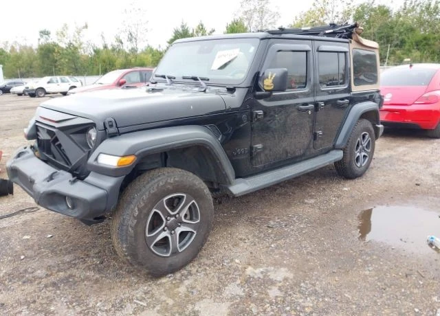 Jeep Wrangler UNLIMITED BLACK AND TAN 4X4, снимка 3 - Автомобили и джипове - 48359260