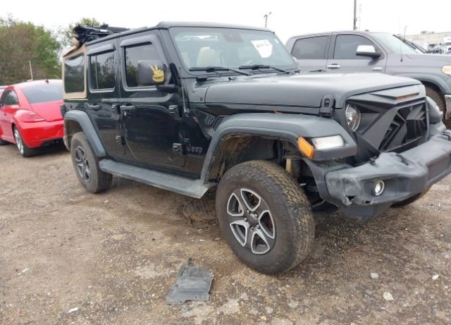 Jeep Wrangler UNLIMITED BLACK AND TAN 4X4, снимка 1 - Автомобили и джипове - 48359260