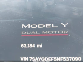 Tesla Model Y PERFORMANCE* DUAL MOTOR* ПОДГРЕВ* ПАНО* КАМЕРА* , снимка 13