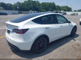 Tesla Model Y PERFORMANCE* DUAL MOTOR* ПОДГРЕВ* ПАНО* КАМЕРА* , снимка 4