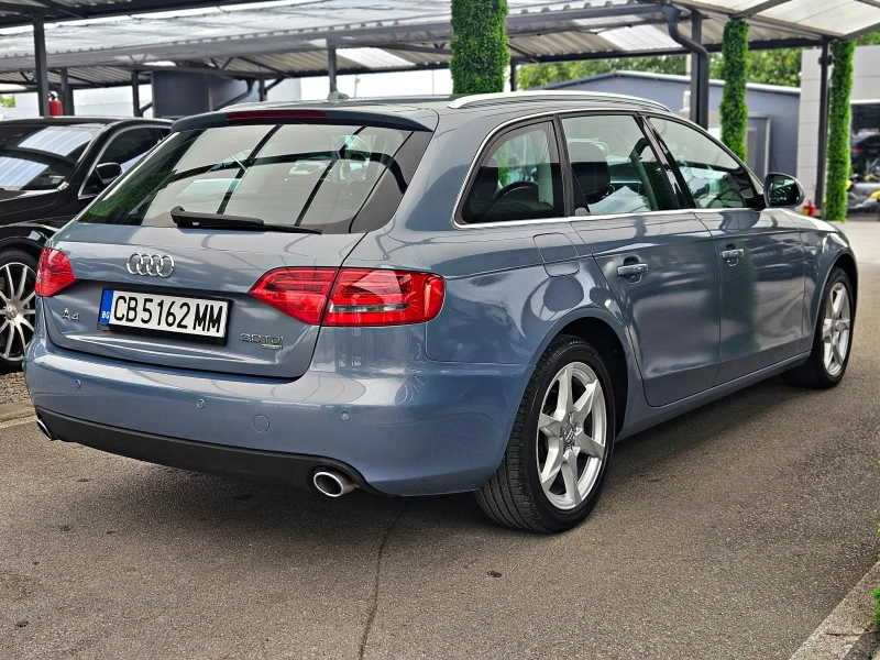 Audi A4 AVANT/3.0TDI/QUATTRO/KOЖА/AVTOMAT, снимка 5 - Автомобили и джипове - 51837856