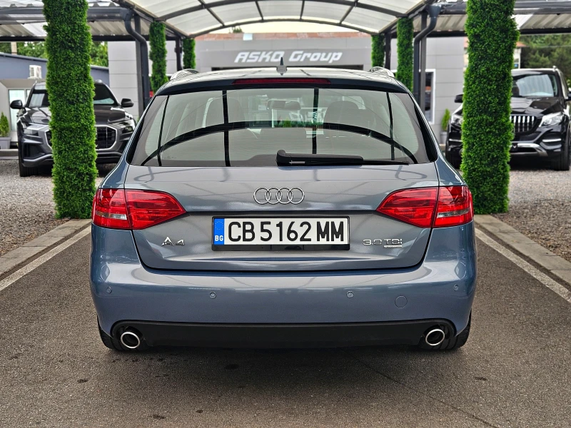 Audi A4 AVANT/3.0TDI/QUATTRO/KOЖА/AVTOMAT, снимка 6 - Автомобили и джипове - 51837856