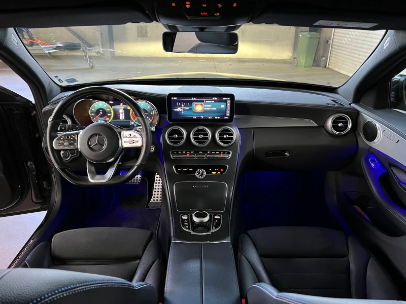 Mercedes-Benz C 220 AMG line Night Edition 9-G Tronic, снимка 11 - Автомобили и джипове - 52204206