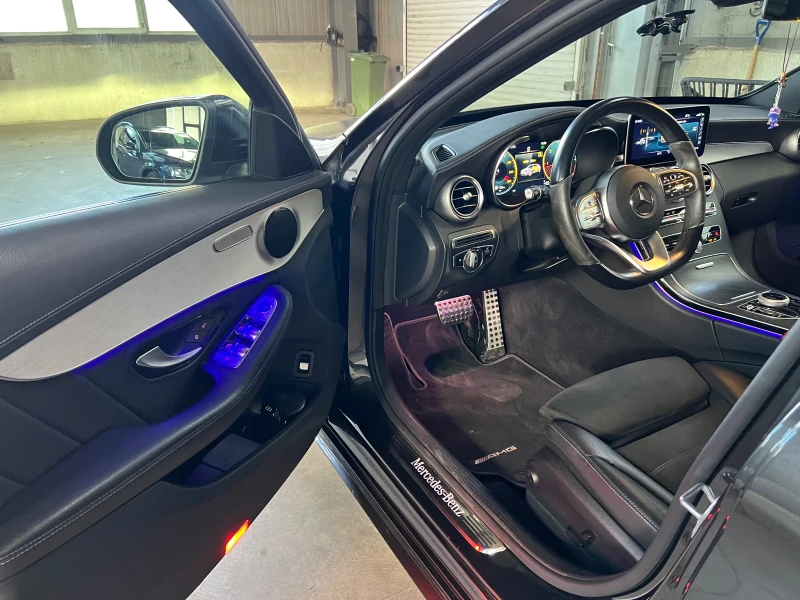 Mercedes-Benz C 220 AMG line Night Edition 9-G Tronic, снимка 8 - Автомобили и джипове - 52204206