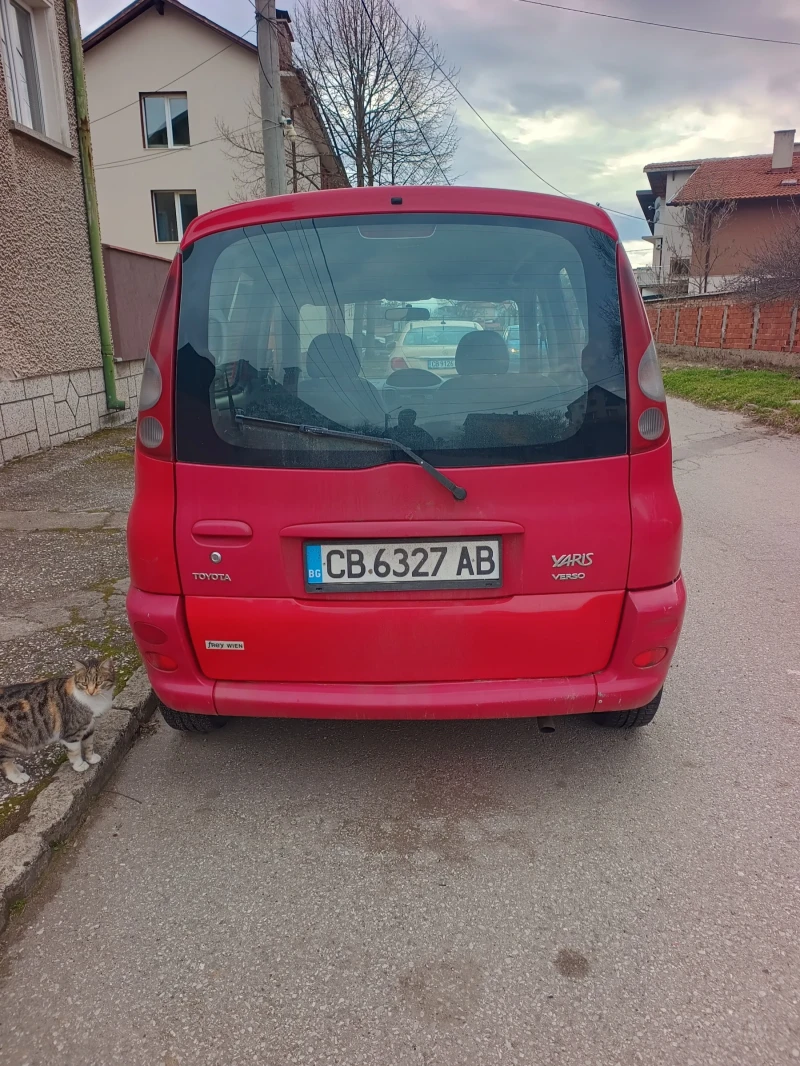 Toyota Yaris verso, снимка 6 - Автомобили и джипове - 53467782