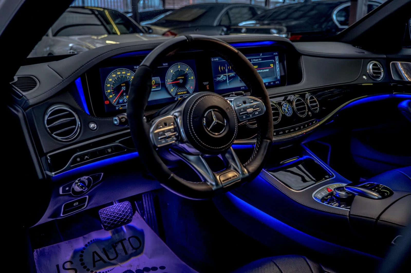 Mercedes-Benz S 400 AMG/4Matic/Ambient/Burmester/Long/Panorama/������  | Mobile.bg � ����������� 7