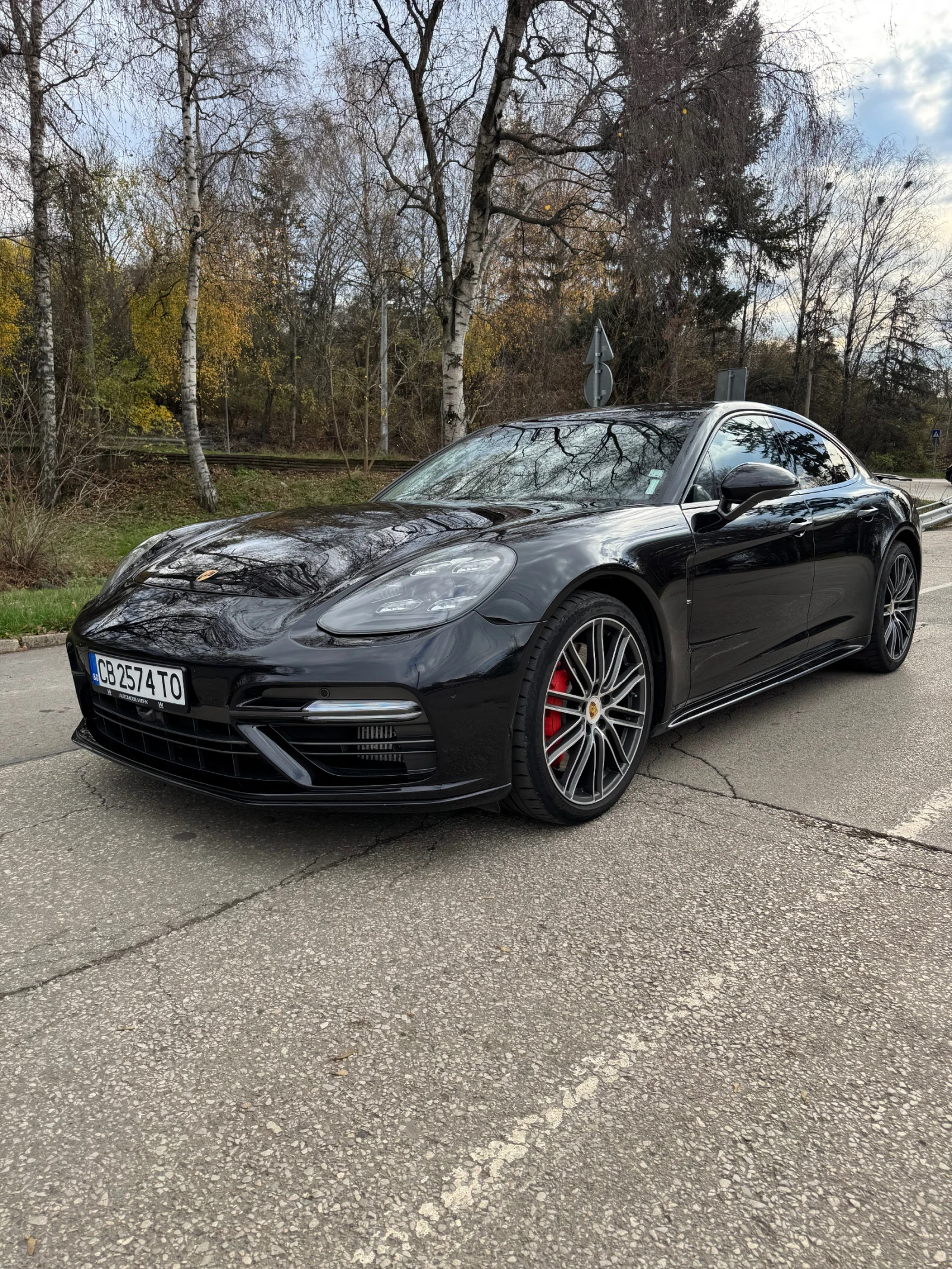 Porsche Panamera Турбо Възможност за придобиване с готов лизинг, снимка 3 - Автомобили и джипове - 54895098