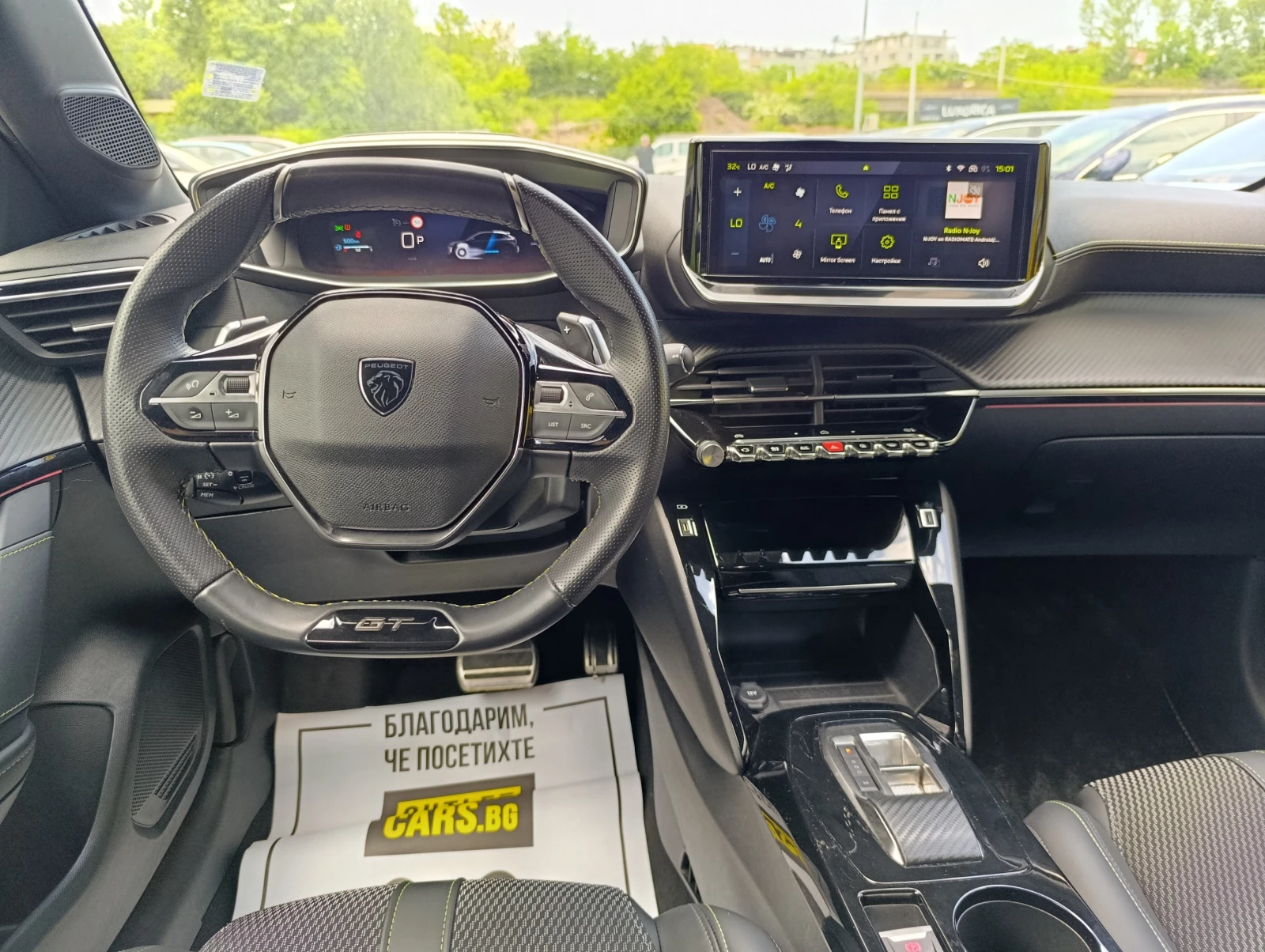 Peugeot 208 GT HYBRID Закупен от БГ, снимка 7 - Автомобили и джипове - 55434179