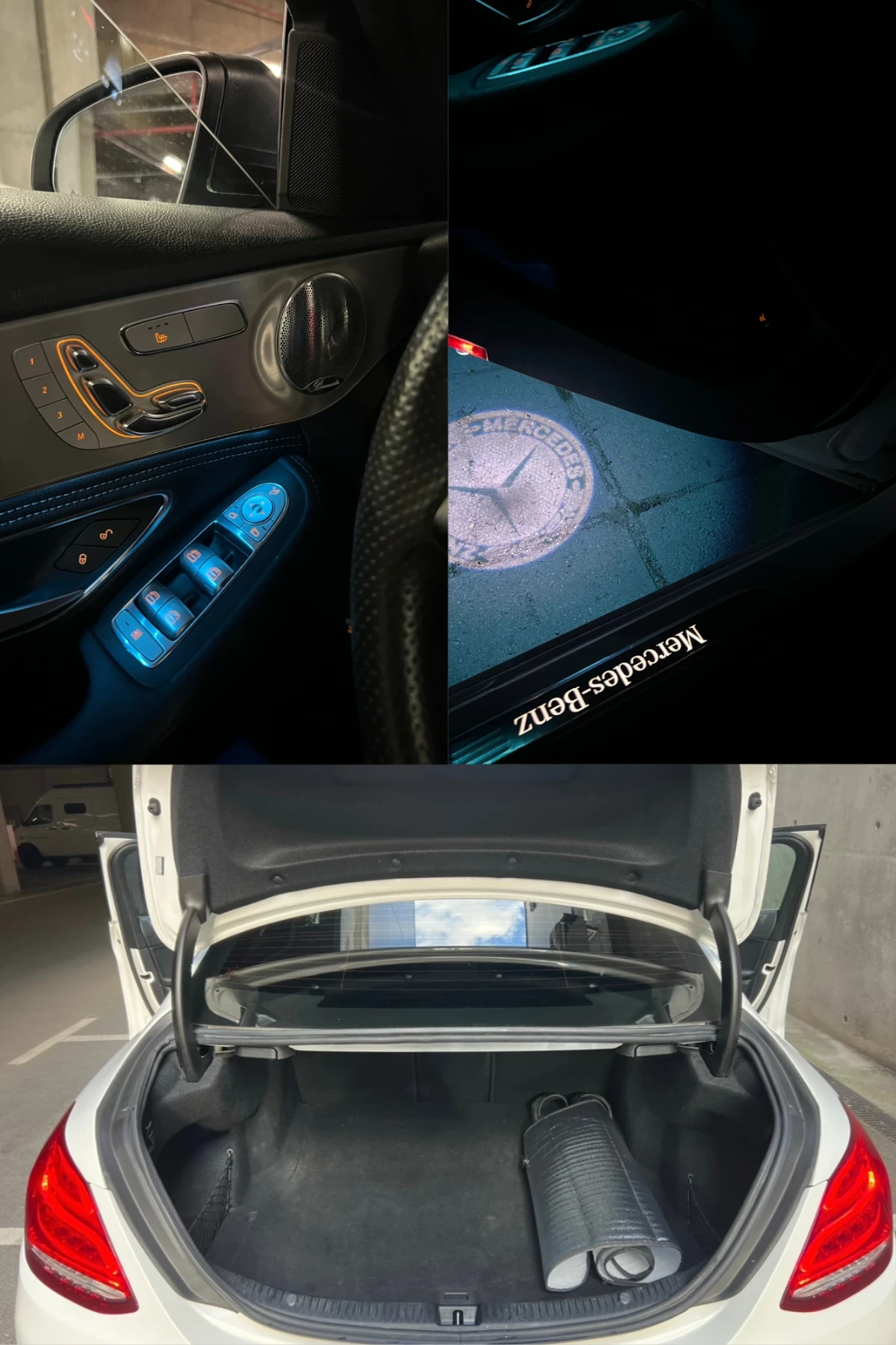 Mercedes-Benz C 400 4matic * Burmaster * PANO * AMG Line , снимка 17 - Автомобили и джипове - 55465969