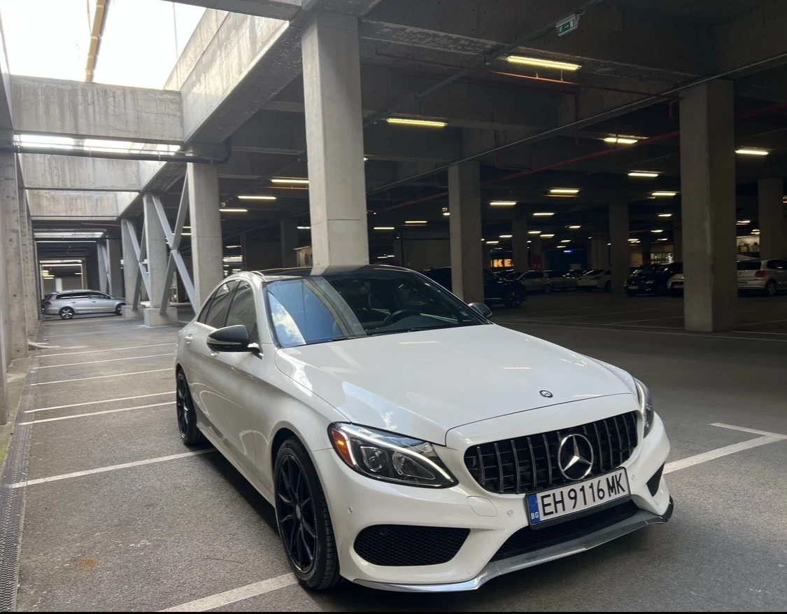Mercedes-Benz C 400 4matic * Burmaster * PANO * AMG Line , снимка 2 - Автомобили и джипове - 55465969