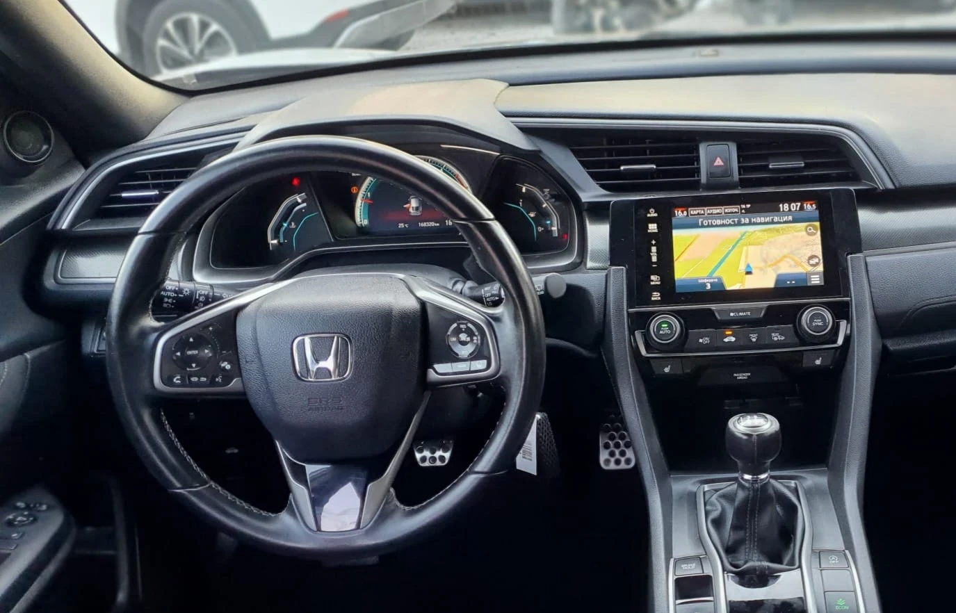 Honda Civic 1.6D 120к.с.Executive 168хил.км., снимка 8 - Автомобили и джипове - 55699206